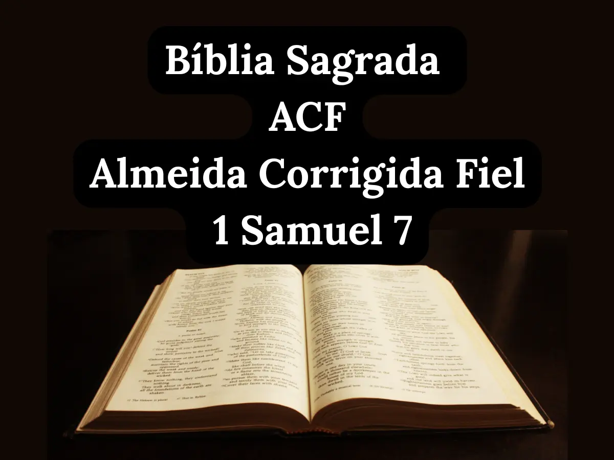 Samuel ergue a pedra Ebenézer em Mizpá