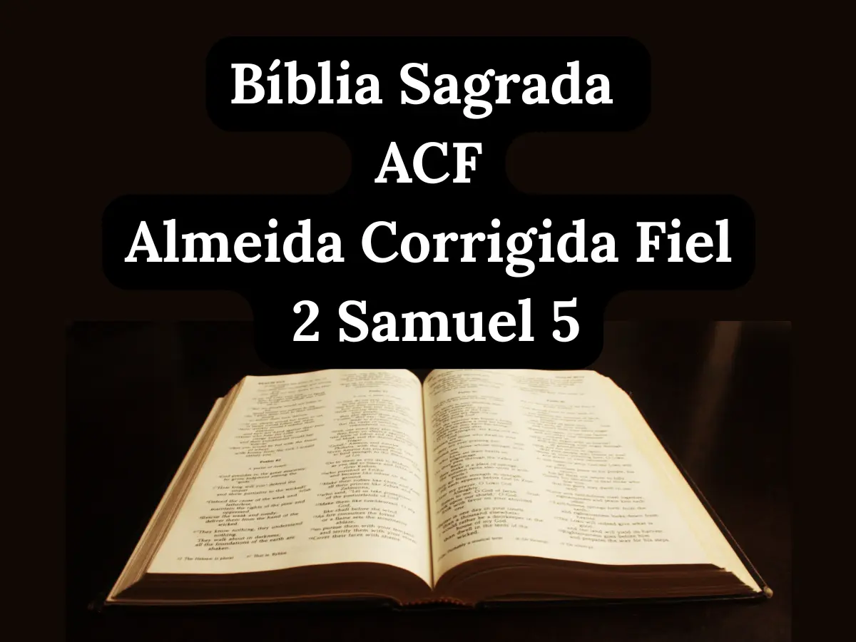 Davi ungido rei e conquista de Jerusalém