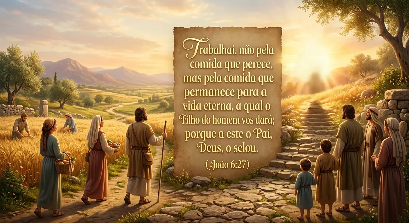A comida que permanece João 6: 27