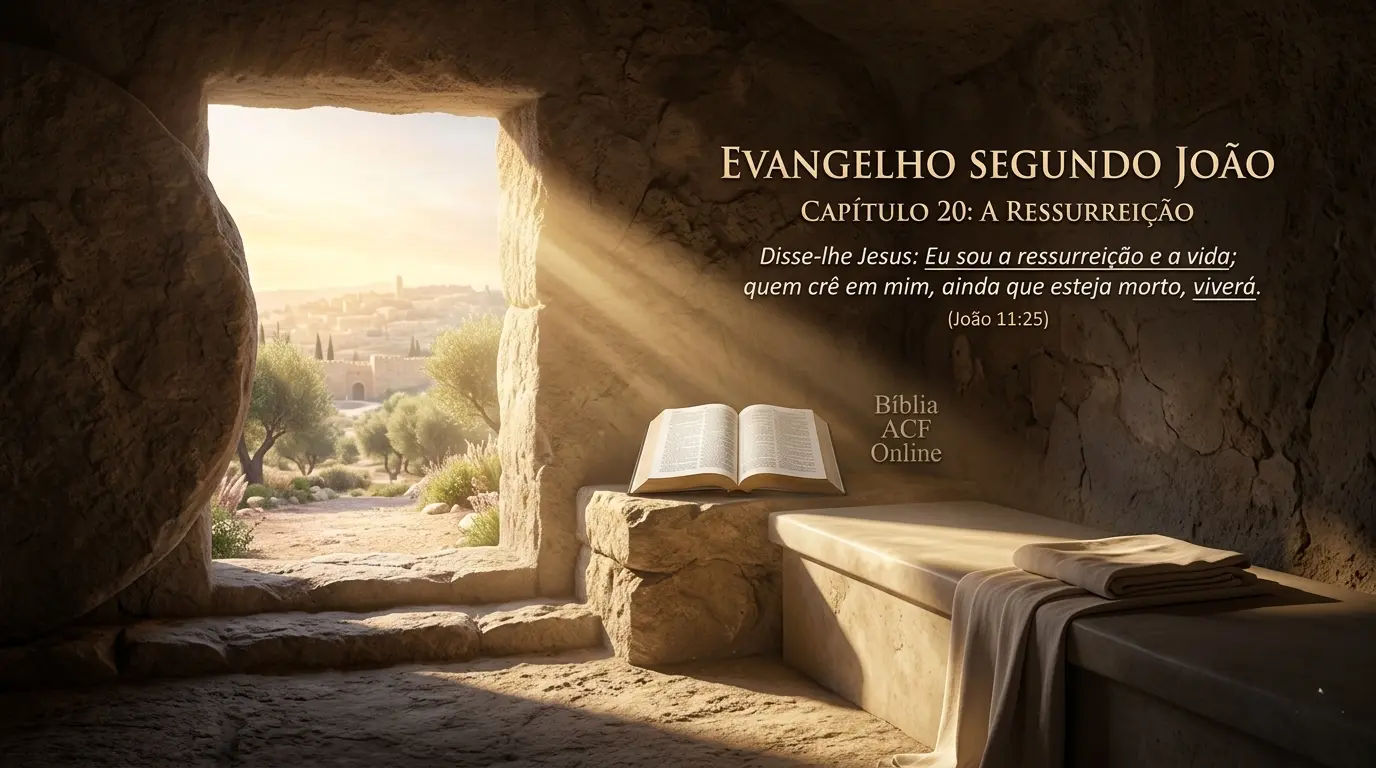 Ressurreição de Jesus - Túmulo Vazio e Bíblia Sagrada