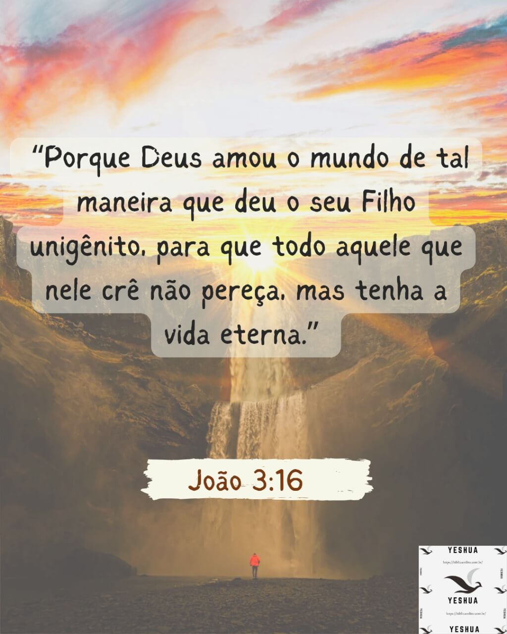 Versículo João 3:16