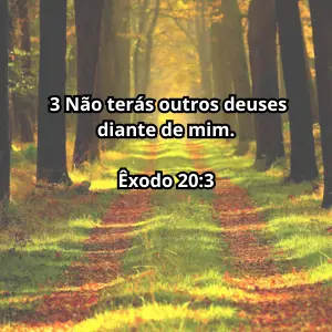 imagem com versículo DOS 10 MANDAMENTOS